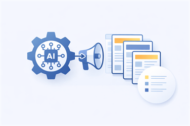 Visualisierung des Newsletter-Bausteins